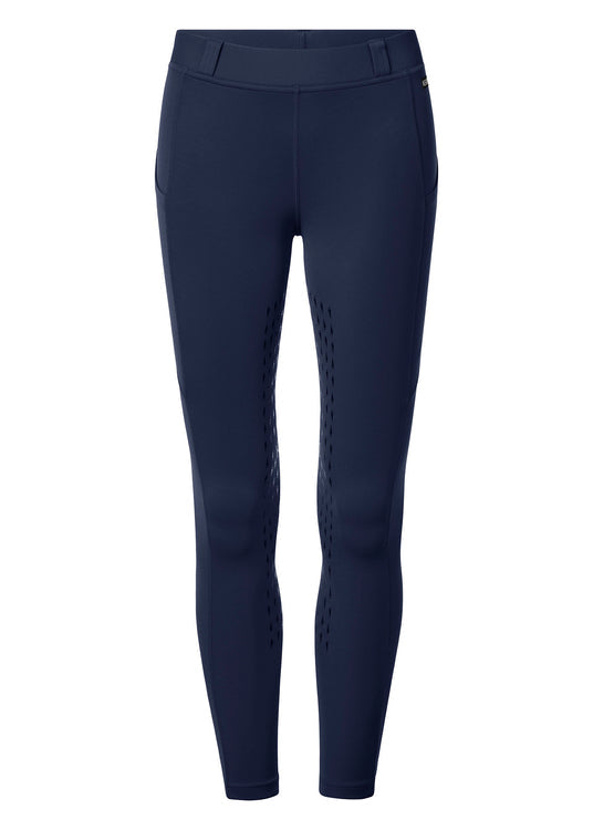 Kerrits Equestrian Apparel Kids Coolcore Silicone Full Leg Riding Tech Tight Nightsky