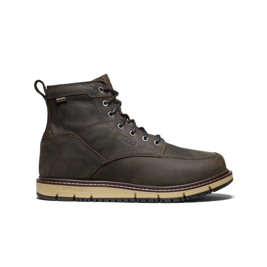 Keen Utility San Jose 6in Waterproof (soft Toe) Cascade brown