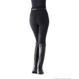 Kerrits Equestrian Apparel Power Stretch Knee Patch Pocket Tight Black