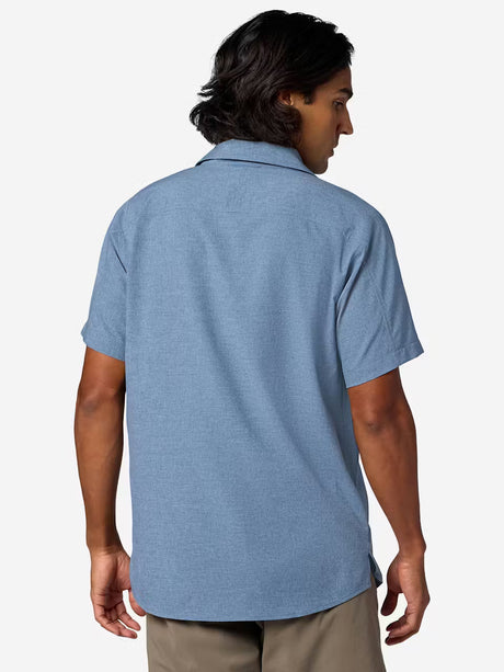 Marmot Mens Spring Creek Upf 50  Short Sleeve Summerstorm heather