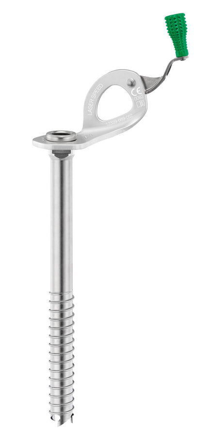 Petzl Laser Speed Ice Screw 21cm Green Green