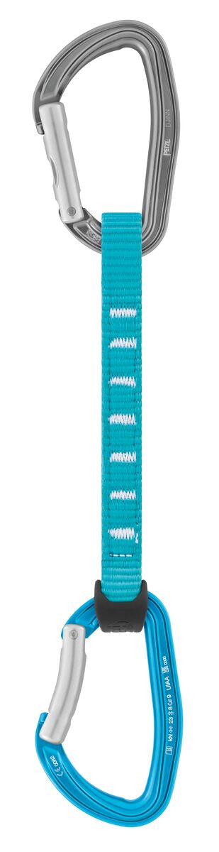 Petzl Djinn Axess Quickdraw 17cm Turquoise Turquoise