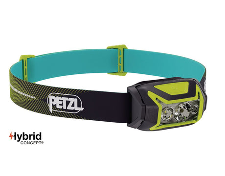 Petzl Actik Core Headlamp, Green Green