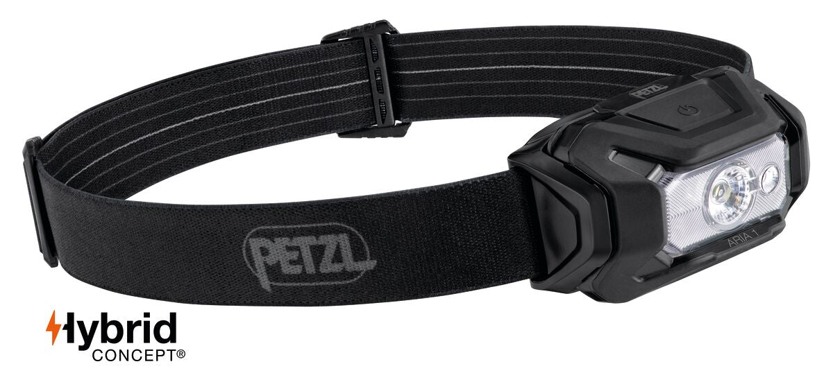 Petzl Aria 1 Rgb Headlamp, Black Black