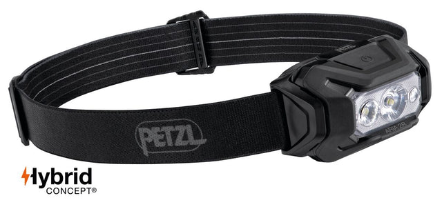 Petzl Aria 2r Rgb Headlamp, Black Black