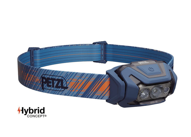 Petzl Aria 2r Rgb Headlamp, Camo Blue Blue