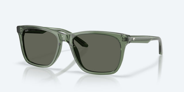 Costa Del Mar Gravels Sunglasses, Algae Green/gray Polarized Algae green