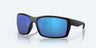 Costa Del Mar Reefton Polarized Sunglasses Black/blue Blk/blu mir 580p