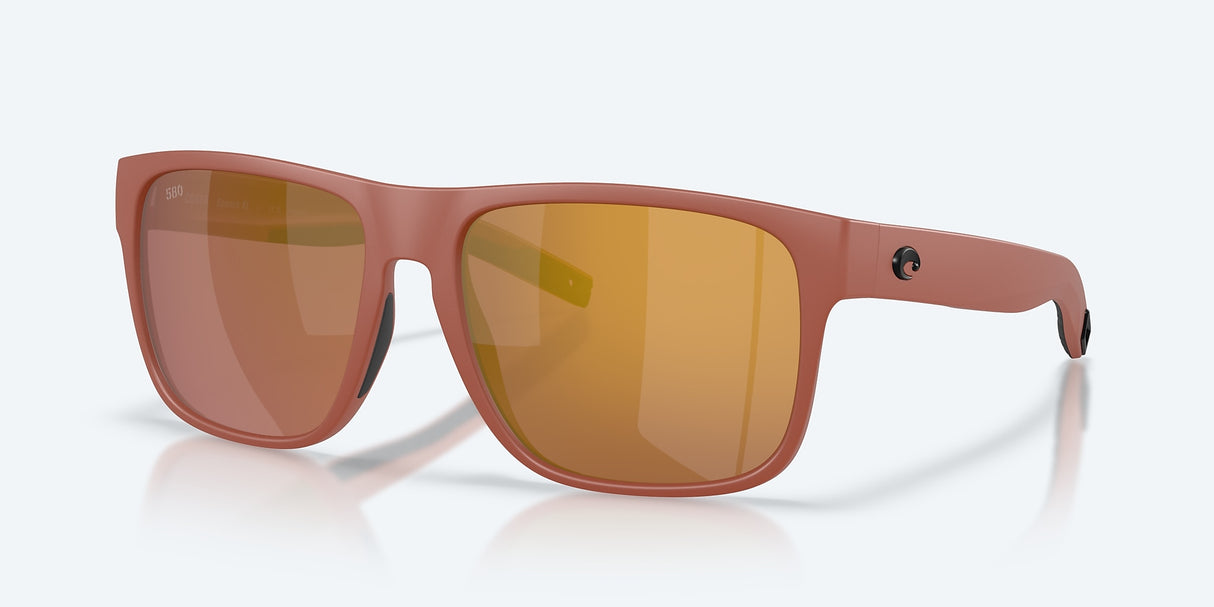 Costa Del Mar Spearo Xl Sunglasses, Matte Terra Cotta/gold Mirror Matte terra cotta