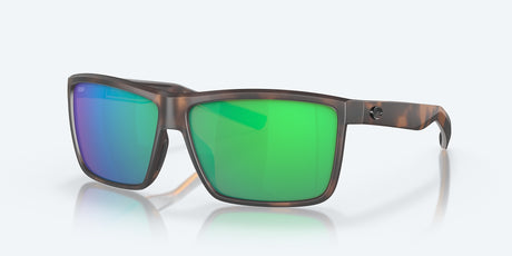 Costa Del Mar Rinconcito Sunglasses, Matte Tortoise/green Mirror 580p Mtt trt/grn mir 580p