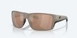 Costa Del Mar Reefton Pro Sunglasses, Matte Sand/copper Silver Mirror Matte sand