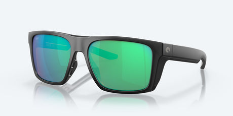 Costa Del Mar Lido Glasses, Black, Green Mirror Blk