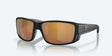 Costa Del Mar Tuna Alley Pro Sunglasses, Matte Black/gold Mirror Mtt blk/gld mrr