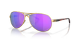 Oakley Feedback Sunglasses, Gold/prizm Violet Polarized