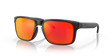 Oakley Holbrook Sunglasses, Matte Black/ruby