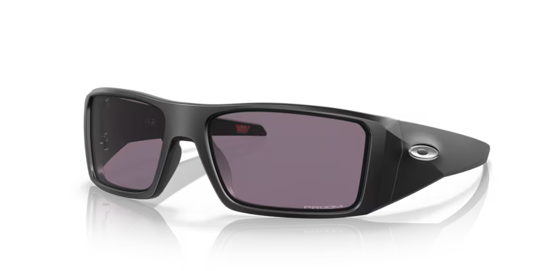 Oakley Heliostat Sunglasses, Matte Black/grey