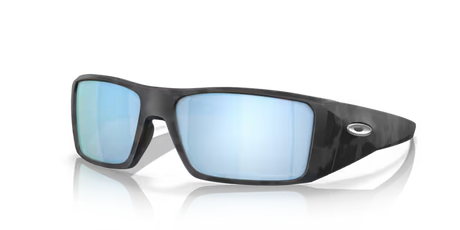 Oakley Heliostat Sunglasses, Black Camo/deep Water Polarized