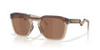 Oakley Mens Hstn Sq Sunglasses, Matte Root Beer/prizm Tungsten
