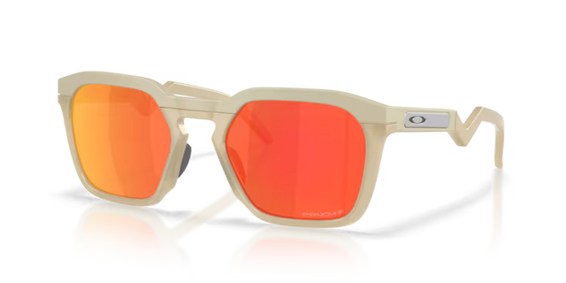 Oakley Mens Hstn Sq Sunglasses, Matte Sand/prizm Ruby