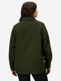 Marmot Womens Pinecrest Heavyweight Flannel Overshirt Rosin green