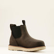 Ariat International Rebar Wedge Chelsea Waterproof Composite Toe Work Boot Grey