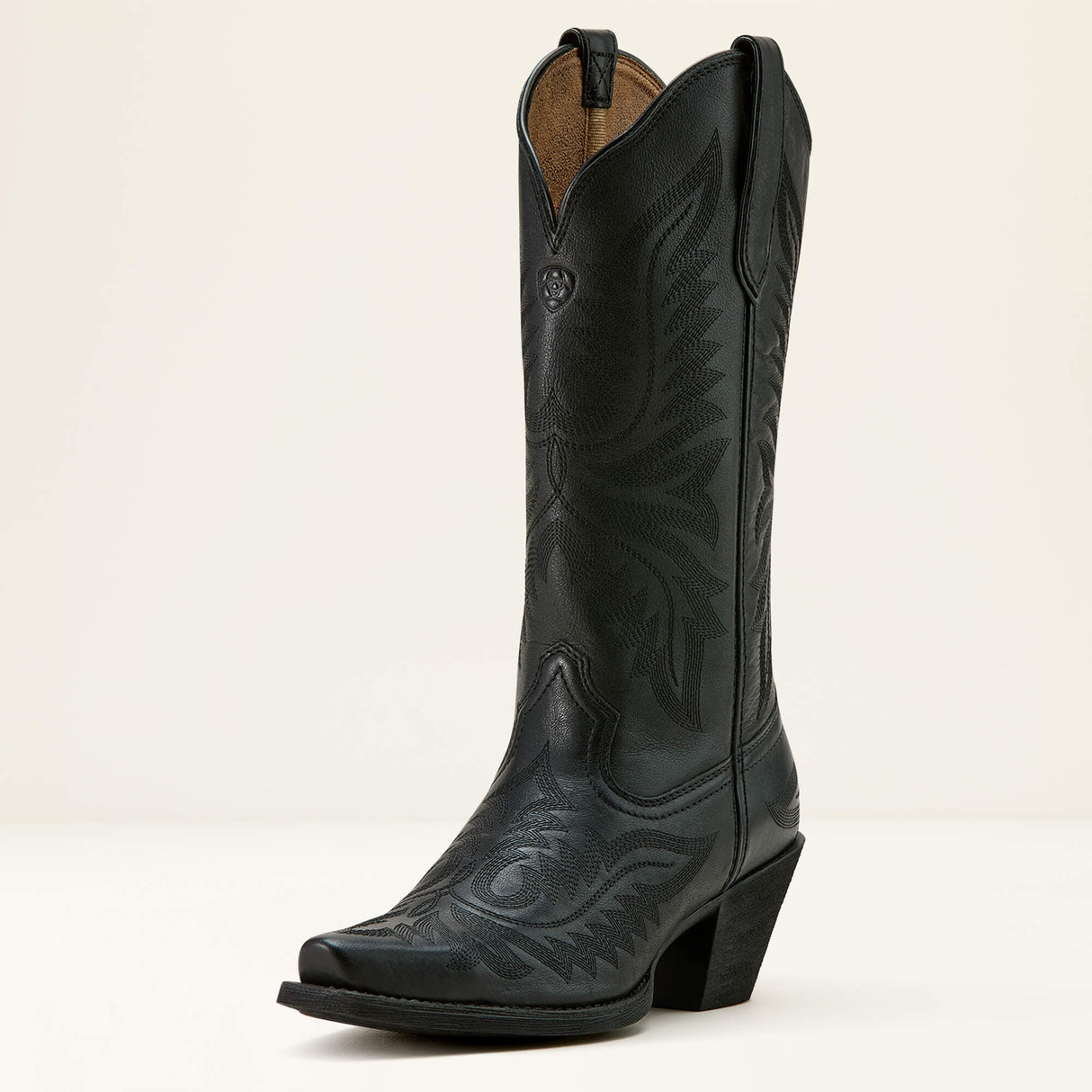 Ariat International Round Up Collins Western Boot Supple black