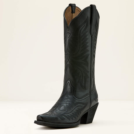 Ariat International Round Up Collins Western Boot Supple black