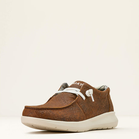 Ariat International Hilo Blanket Emboss Shoe Mhgny blanket emboss