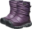 Keen Children's Puffrider Waterproof Boot - Black Plum/Daiquiri Green Black Plum/Daiquiri Green
