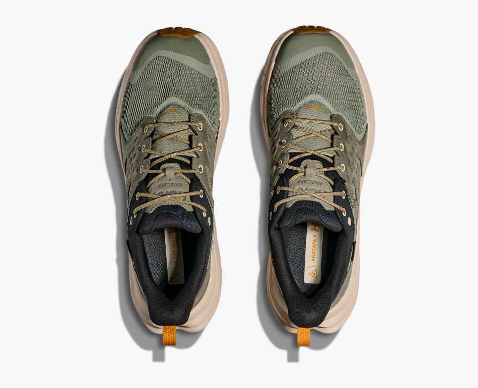 Hoka Anacapa 2 Low Gtx Mens Shoe Sea moss/oatmeal