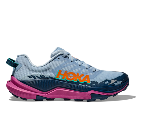 Hoka Women's Torrent 4 Shoe - Drizzle/Fuchsia Drizzle/Fuchsia