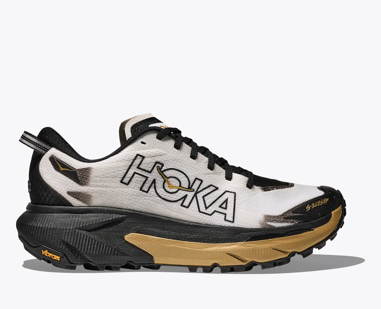 Hoka Mafate 5 Mens Shoes Black/gold