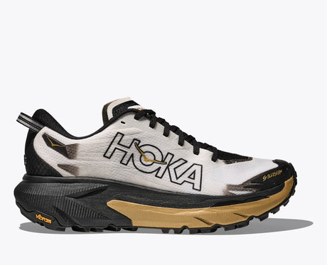 Hoka Mafate 5 Mens Shoes Black/gold