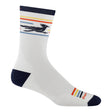 Darn Tough Frontrunner Micro Crew Ultra-lightweight With Cushion White