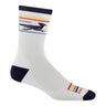 Darn Tough Frontrunner Micro Crew Ultra-lightweight With Cushion White
