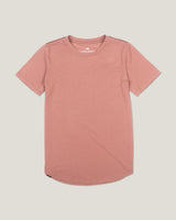 Belong Designs Womens Core Traverse Tek Tee Core dark salmon