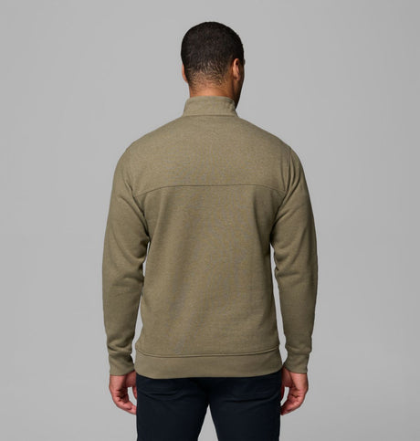 Columbia Mens Hart Mountain Ii Half Zip Greenscape heat