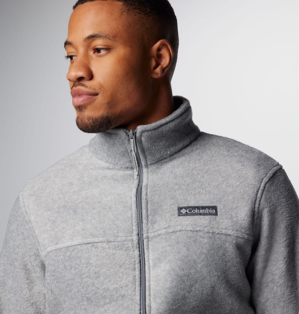 Columbia Mens Steens Mountain Full Zip 2.0 ight grey heat / L