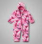 Columbia Infant Snowtop Ii Bunting Pink ice uniflauge