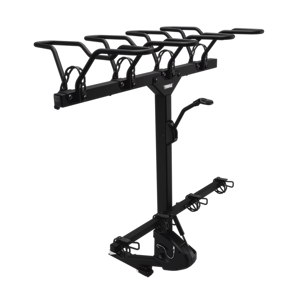 Thule Revert 4 Bike Vertical Hitch Rack, Black Blk