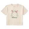 Life Is Good Womens Holiday Martinis S/s Crusher Tee Putty white