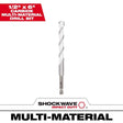 Milwaukee 1/2 In. Shockwave Carbide Multi-material Drill Bit