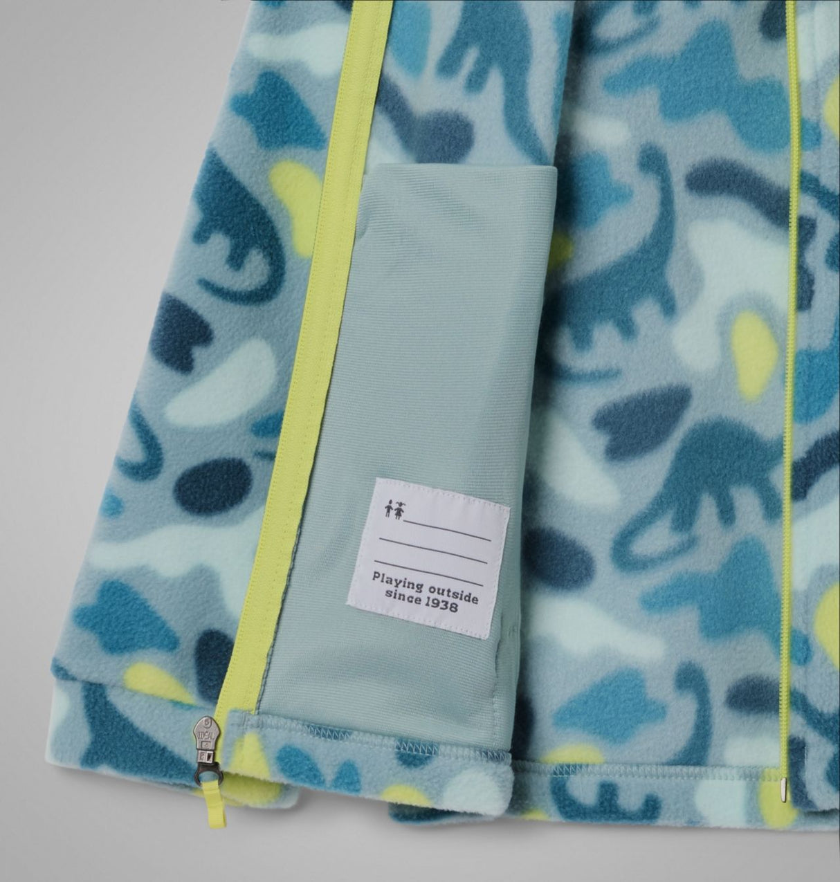 Columbia Boys Zing Iii Fleece Crshd blu dinoflauge