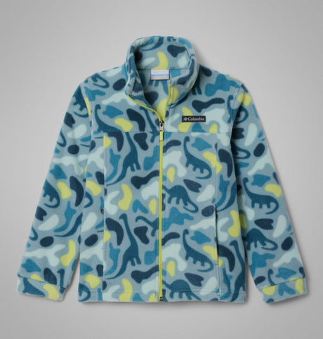 Columbia Boys Zing Iii Fleece Crshd blu dinoflauge