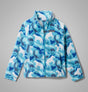 Columbia Girls Benton Springs Ii Printed Fleece Vntage blu uniflauge