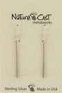 Nature Cast Metalworks Drop Sterling Silver Dangle Earring