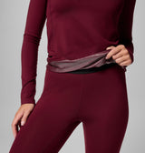 Columbia Womens Omni-heat Midweight Baselayer Long Sleeve Top Black