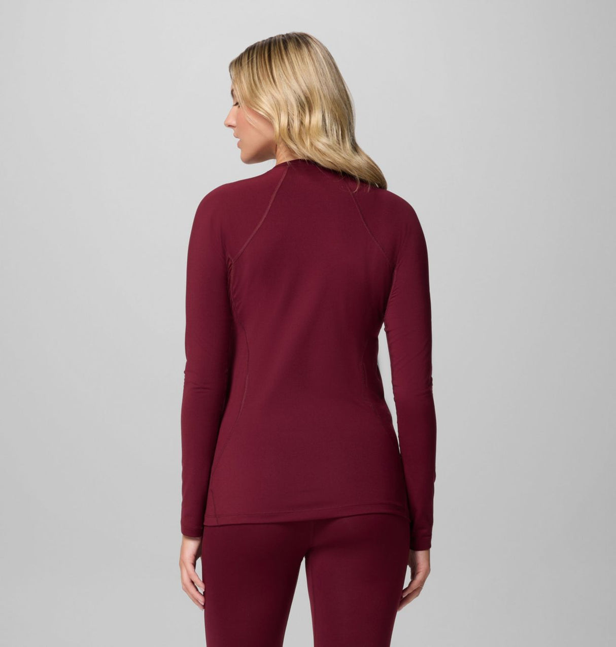 Columbia Womens Omni-heat Midweight Baselayer Long Sleeve Top Black