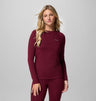Columbia Womens Omni-heat Midweight Baselayer Long Sleeve Top Black
