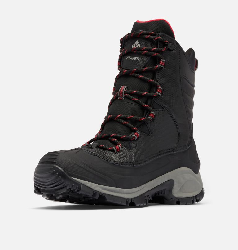 Columbia Men's Bugaboot III Boot - Black/Bright Red Black/Bright Red